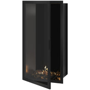 Selected Vertical Bio-ethanol Inbouwhaard Volle Glas – Enkelzijdig