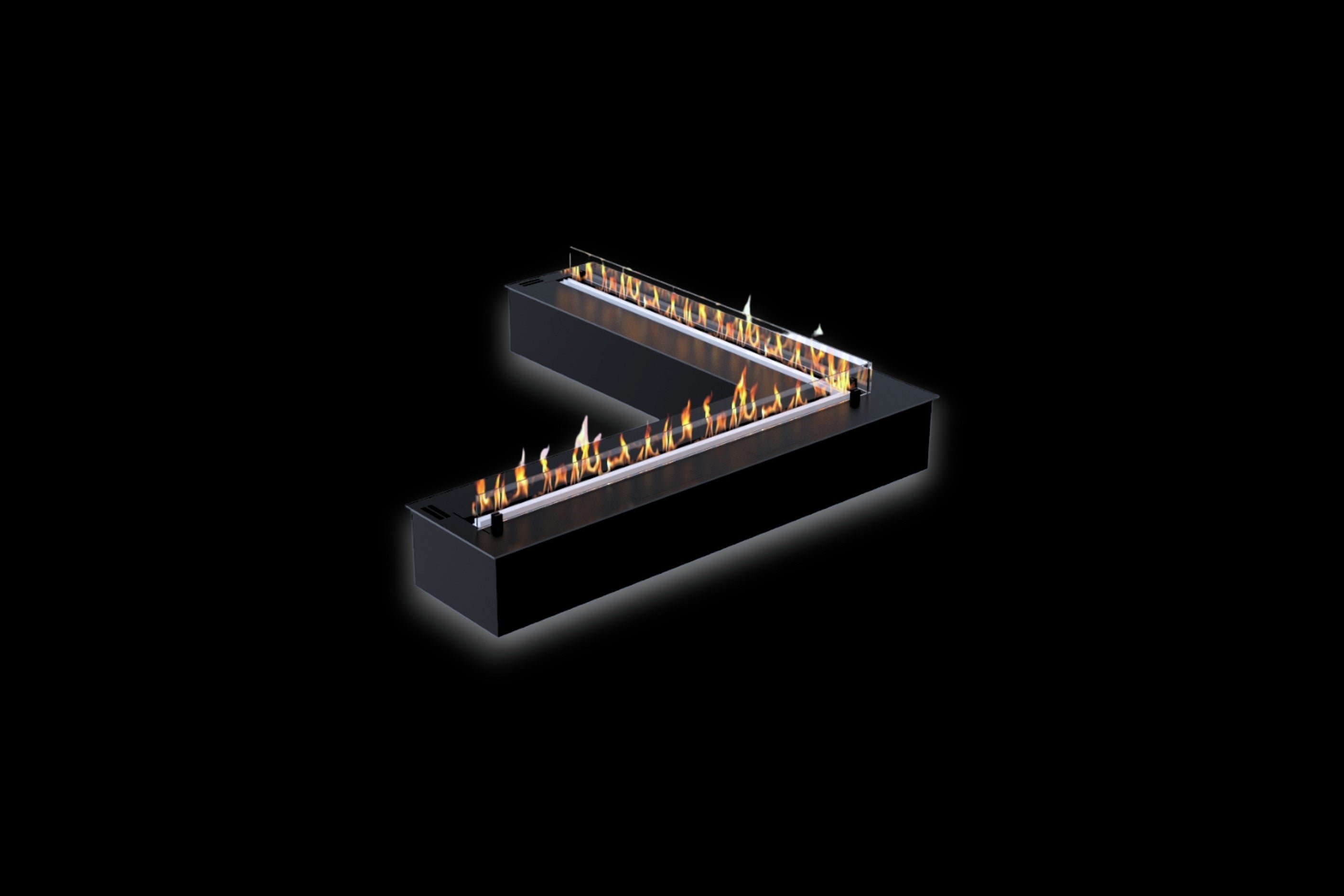 Smart Fire A5 Hoek Automatische Brander 1200 x 1200 mm
