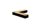 Smart Fire A5 Hoek Automatische Brander 700 x 700 mm