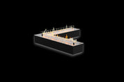 Smart Fire A5 Hoek Automatische Brander 1200 x 1200 mm