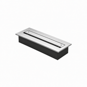 Solo Line inbouwbrander rvs
