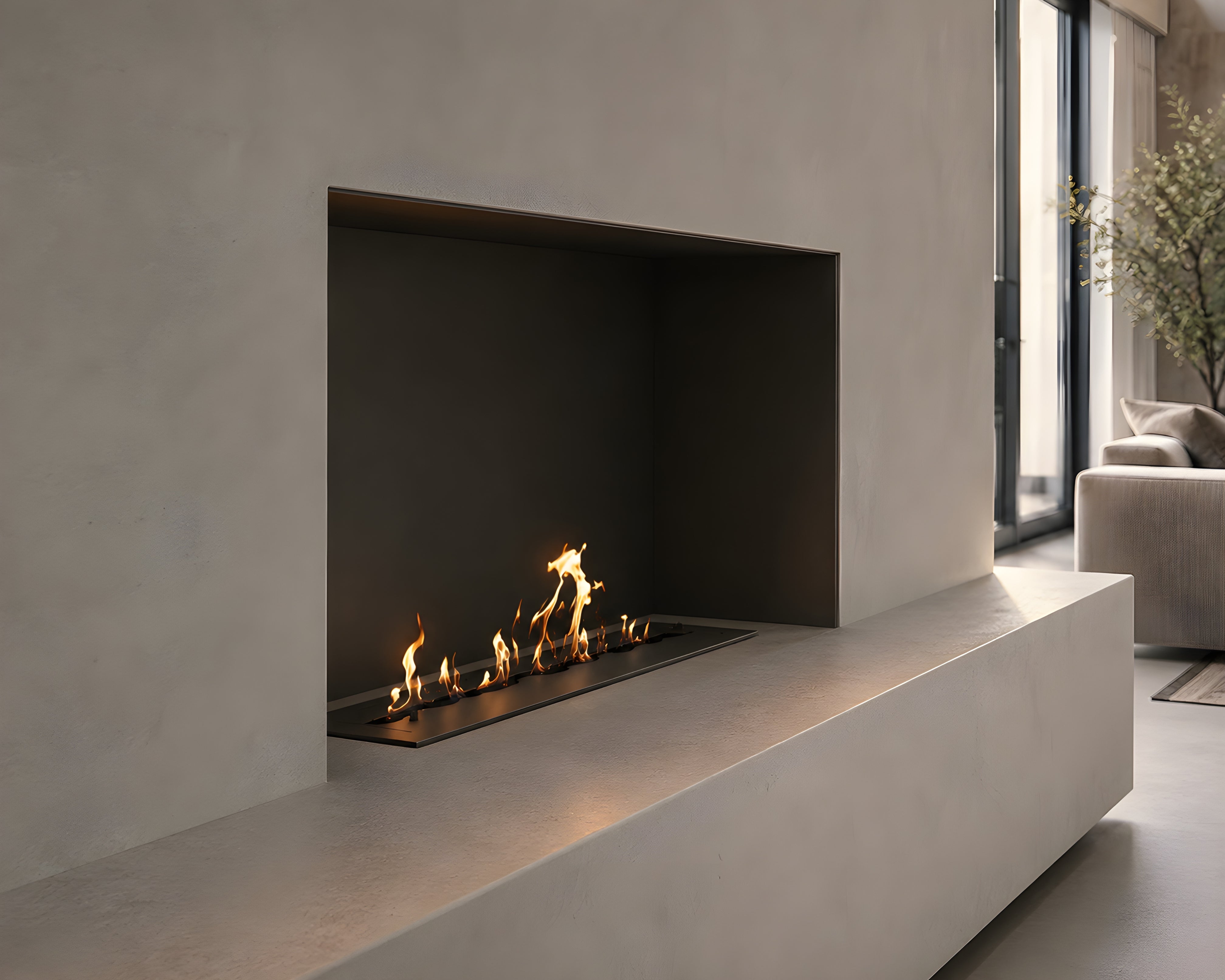 Solo Wave inbouwbrander zwart