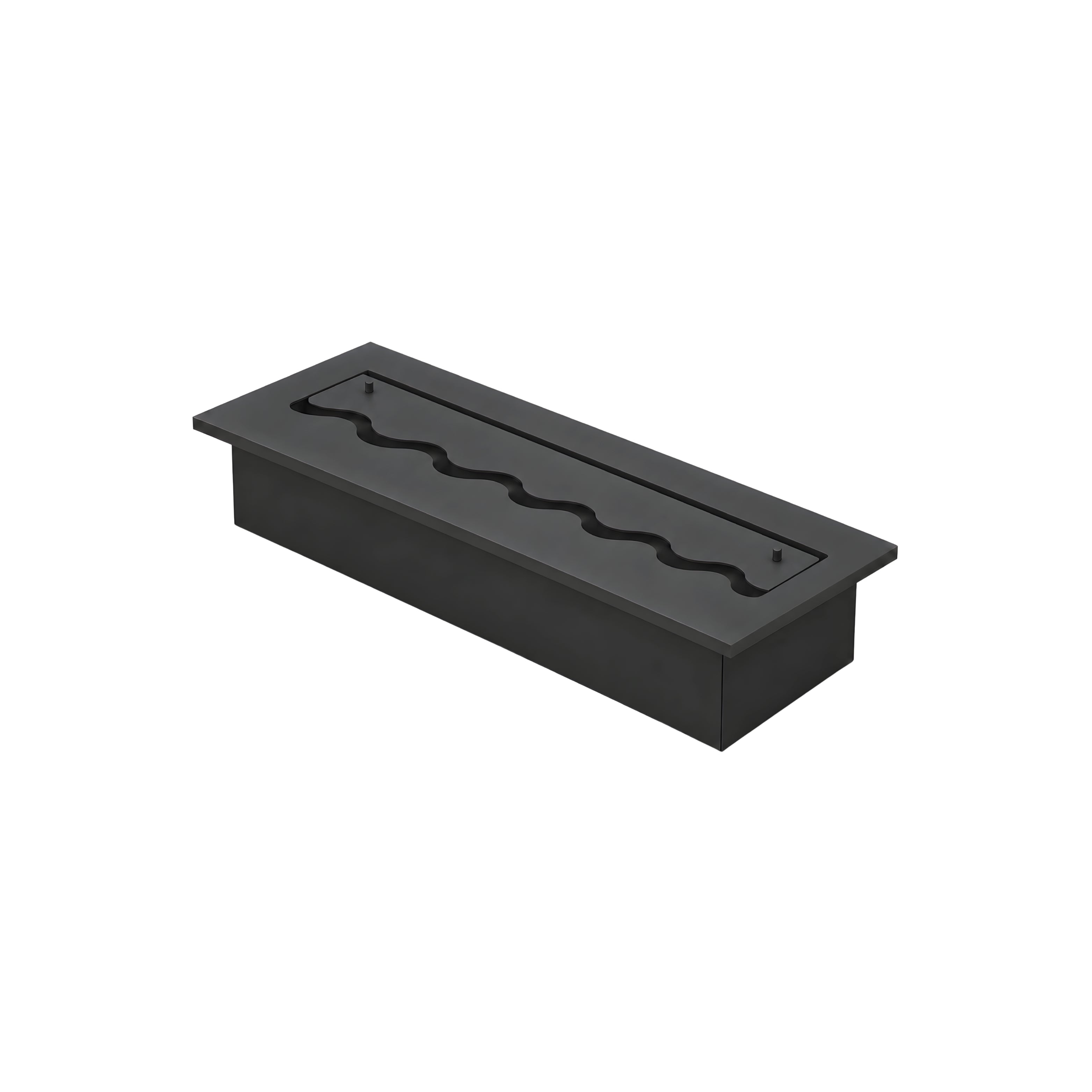 Solo Bio-ethanol Inbouwbrander – Wave, Line of Zigzag