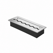 Solo Wave inbouwbrander rvs