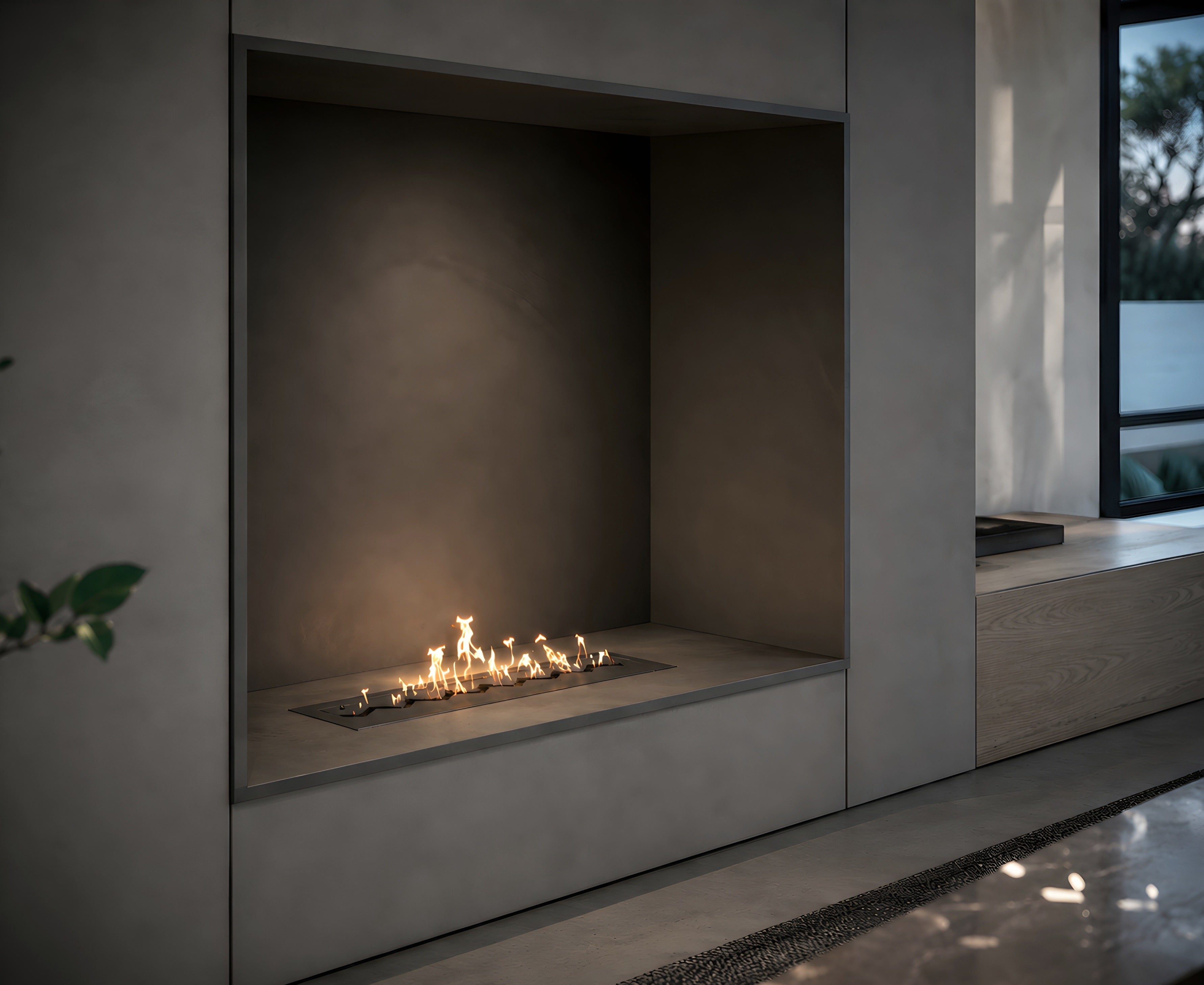 Solo Zigzag inbouwbrander zwart