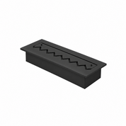 Solo Zigzag inbouwbrander zwart