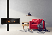 Tobav Curve Bio Ethanol Plafondhaard 120 CM