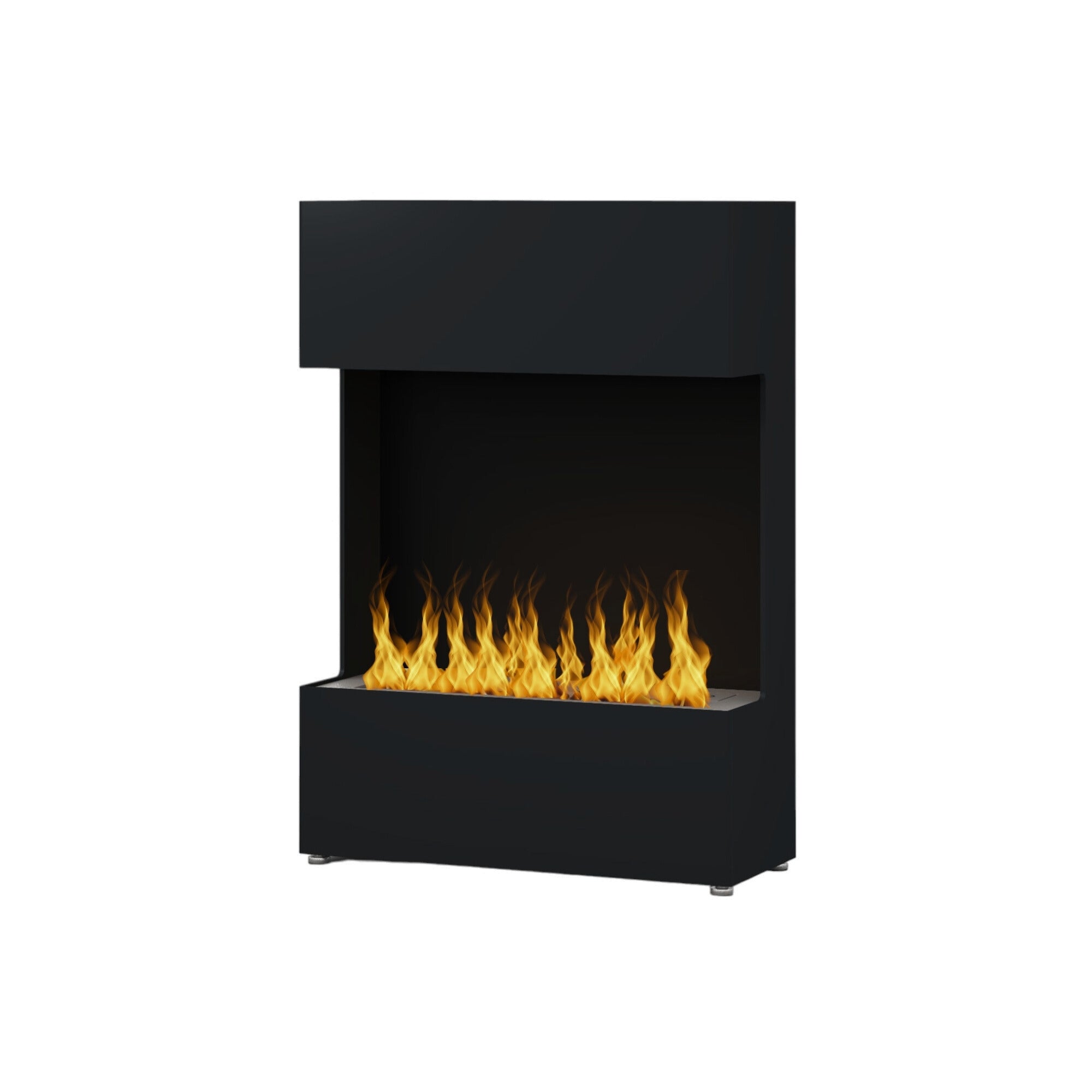 Tram Zwart Bio Ethanol Vrijstaand Haard H82 CM Wild Flame